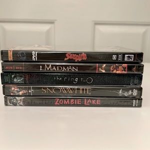 DVD Horror Bundle Lot of 5 Films